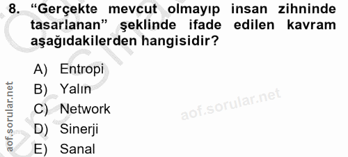 Soru 8