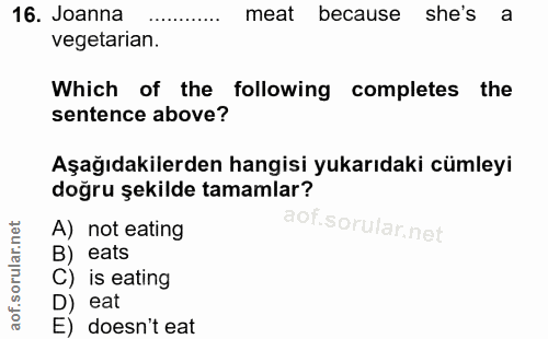 Soru 16