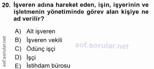 Soru 20