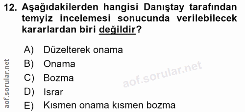 Soru 12