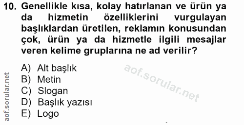 Soru 10