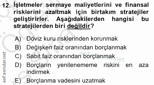 Soru 12