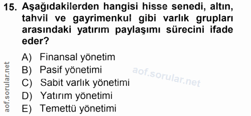 Soru 15