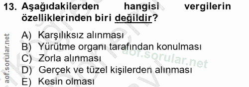 Soru 13