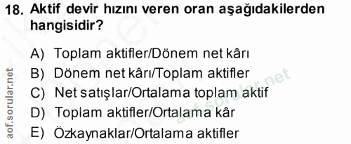 Soru 18
