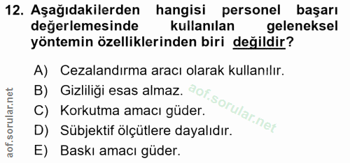 Soru 12