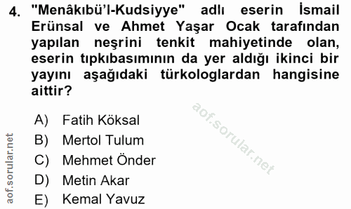 Soru 4