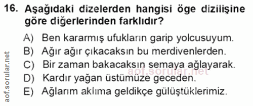 Soru 16