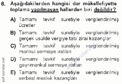 Soru 6