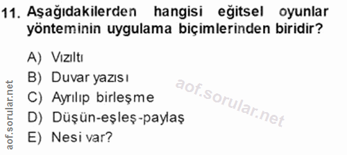 Soru 11