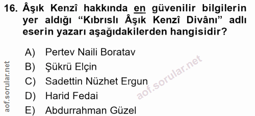Soru 16