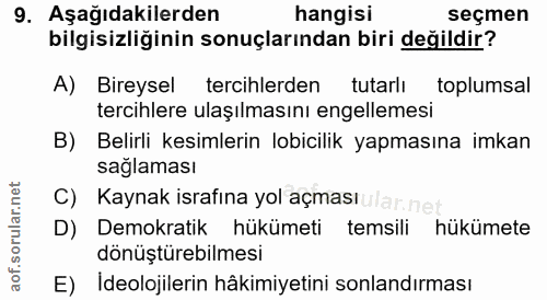 Soru 9