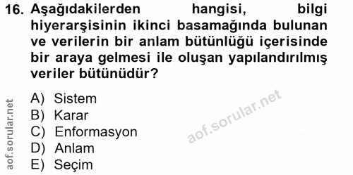 Soru 16