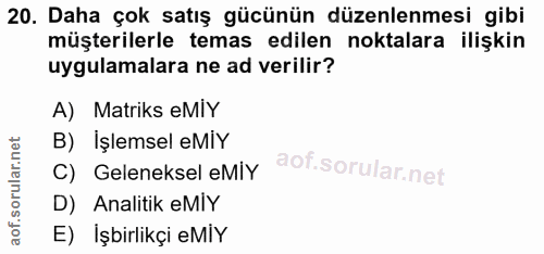 Soru 20