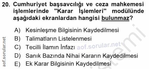 Soru 20