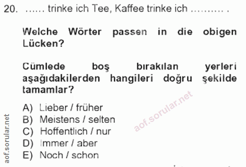 Soru 20