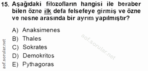 Soru 15
