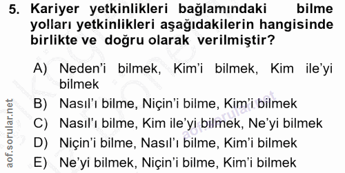 Soru 5