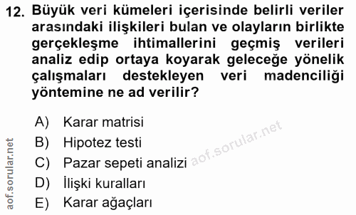 Soru 12