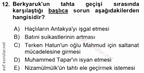 Soru 12