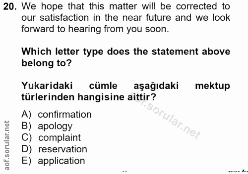 Soru 20