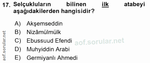Soru 17