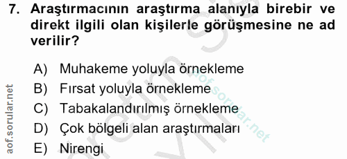 Soru 7