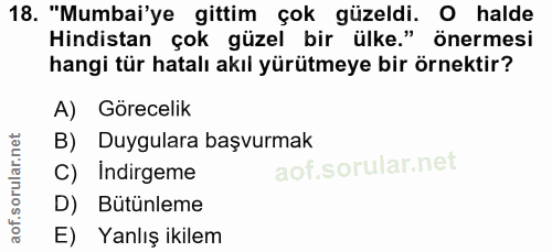 Soru 18