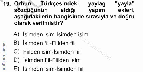 Soru 19