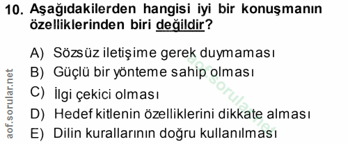 Soru 10