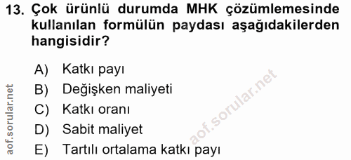 Soru 13
