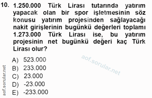 Soru 10