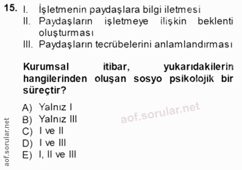 Soru 15