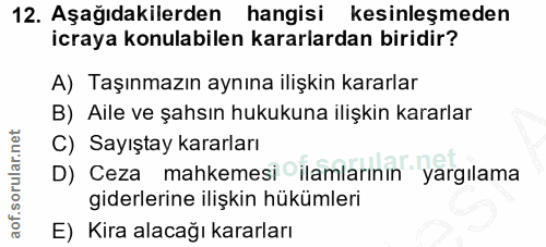 Soru 12