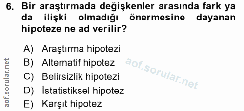 Soru 6