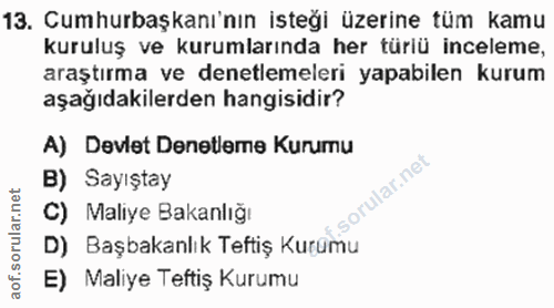 Soru 13