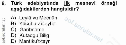 Soru 6