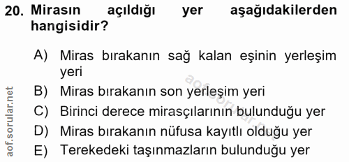 Soru 20