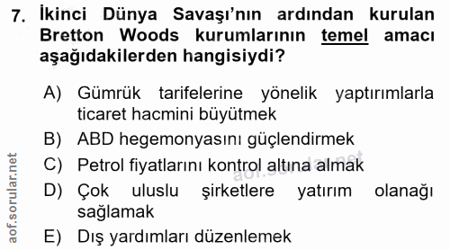 Soru 7
