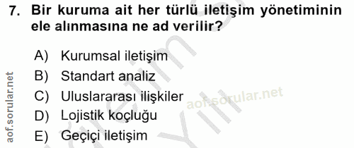 Soru 7