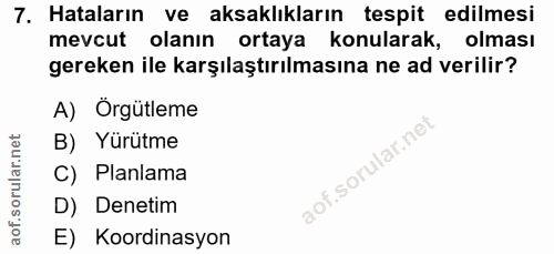 Soru 7
