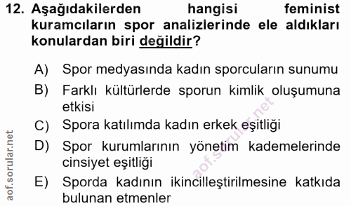 Soru 12