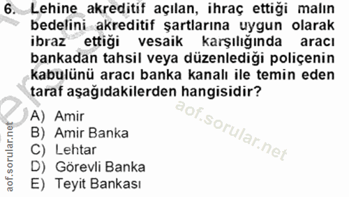 Soru 6