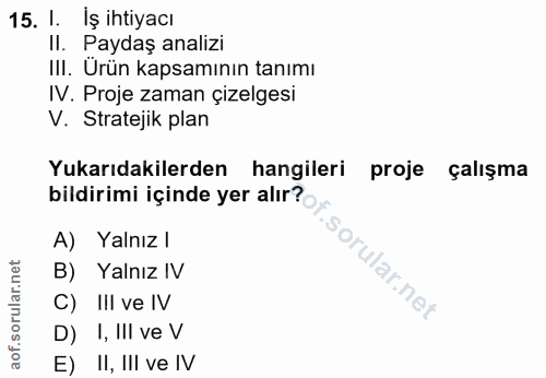 Soru 15