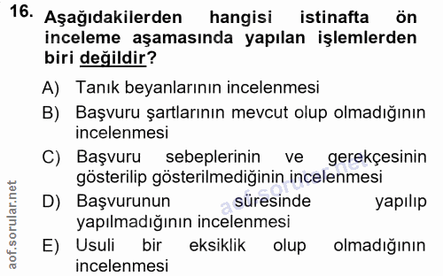 Soru 16