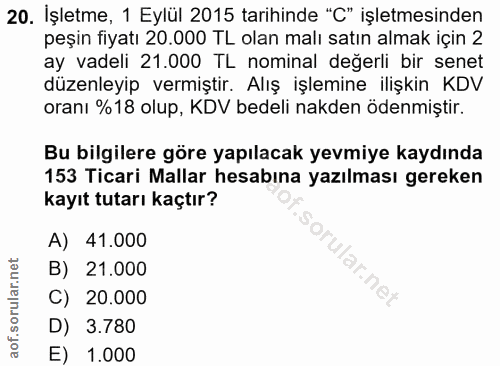 Soru 20