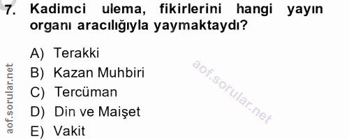 Soru 7