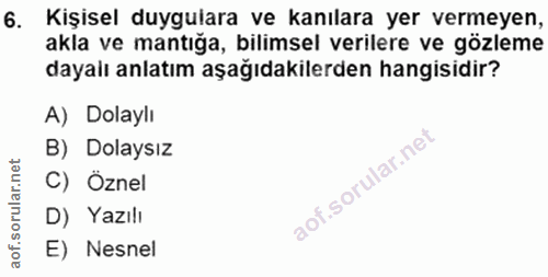Soru 6