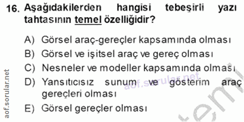 Soru 16