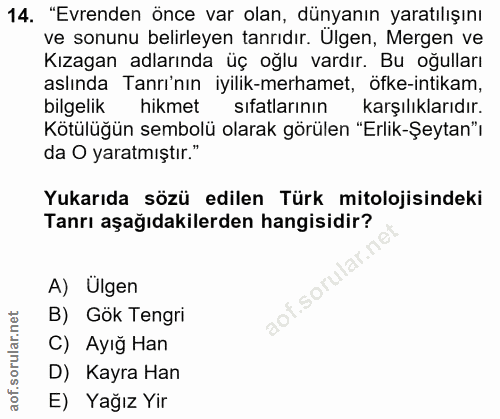 Soru 14